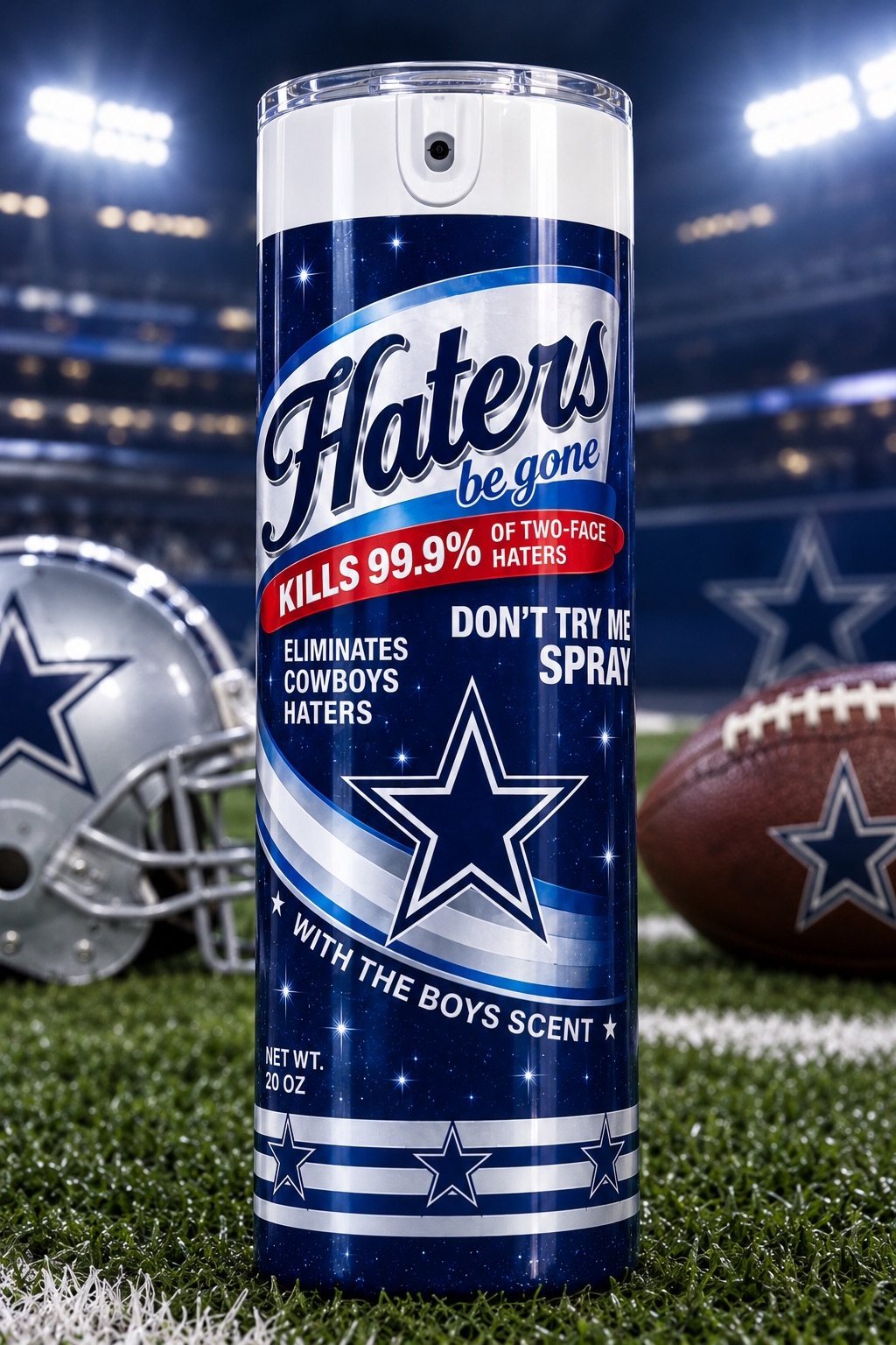 Be Gone Spray — Cowboys Scent tumbler